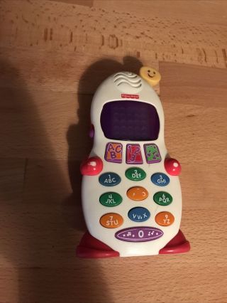 Fisher Price Laugh & Learn Musical Cell Phone Mattel Letters & Numbers