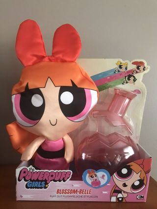 Powerpuff Girls Doll Blossom Chemical X Bottles Spin Master Puff Out Plush