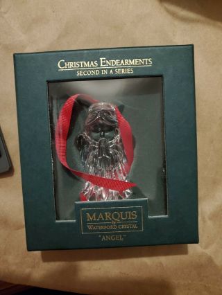 Marquis By Waterford Crystal Angel Christmas Endearments 2nd In A Series
