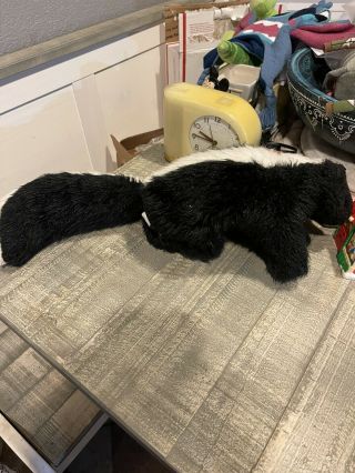 Country Critters Skunk Hand Puppet Plush Vintage