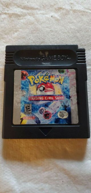 Pokémon Trading Card Game (nintendo Game Boy Color,  2000) With Case