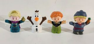 Fisher - Price - Disney Frozen Elsa & Friends By Little People,  4 - Figures