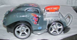 Mattel 2007 Fisher Price Shake & Go L3777 Hot Rod Vehicle With Crash Bar