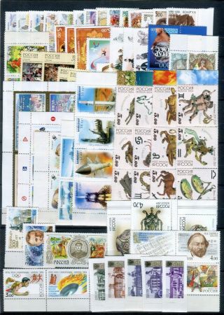 2004 Russia.  Full Year (82 Stamps,  6 Blocks,  5 Standart).  Mnh