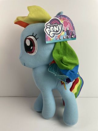 Toy Factory My Little Pony Pegasus Rainbow Dash Stuffed Plush - 11 " Nwt