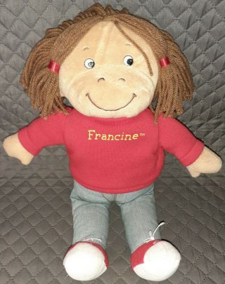 Francine From Pbs Tv Show,  Arthur 1996 Eden Marc Brown 16 " Plush Doll
