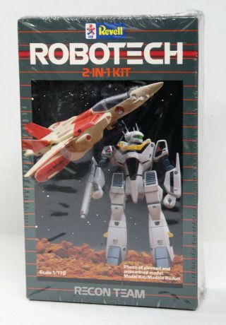 Revell Robotech 2 - In - 1 Model Kit Recon Team 1/170 Scale 1135 Japan 1984
