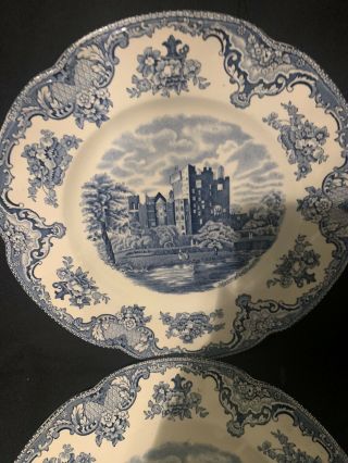 Johnson Brothers China Old Britain Castles Blue Crown Stamp Dinner Plate - 10 "