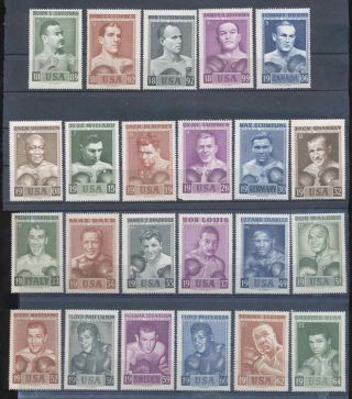 1964 Czeslaw Slania Masterpiece,  Boxing World Champions,  C/s Of 23,