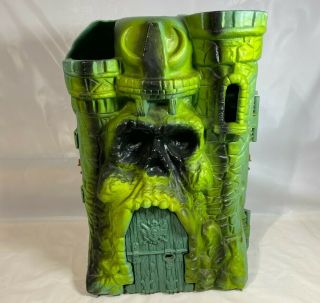 Vintage 1981 Masters Of The Universe Motu Castle Grayskull He - Man Gray Skull