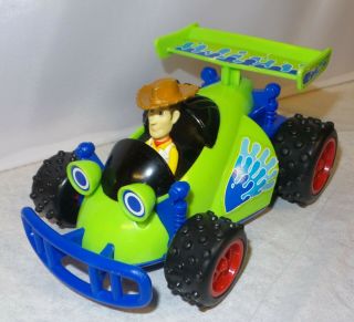 Fisher - Price Toy Story 3 - Woody And Rc Shake And Go Car - Tested/works Disney