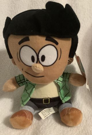 Nickelodeon Loud House Bobby Santiago Plush Stuffed Toy 7 Inch Licensed Nwt