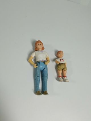 Fisher Price Vintage 1993 Loving Family People Mom And Son