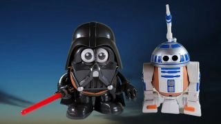 Mr Potato Head Star Wars Darth Vader And R2 - D2 By Playskool 2002