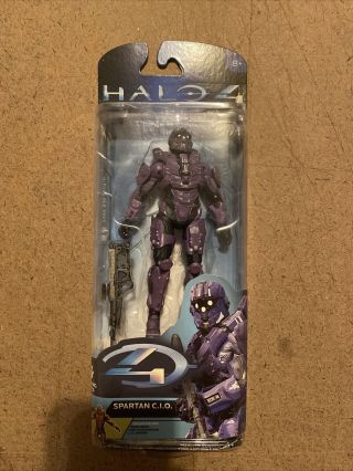 Mcfarlane Toys Halo 4 Spartan Cio Team Purple Action Figure - & Factory