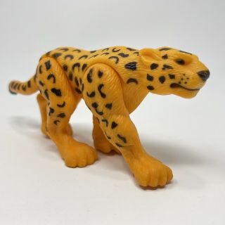 2006 Fisher Price Imaginext Figure 5 " Cheetah Leopard Cat Animal Jungle Safari