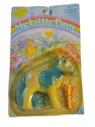 Hasbro 1985 My Little Pony Mlp Tootsie Figure Factory