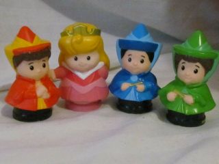 Disney Fisher Price Little People Aurora And Friends