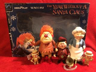 Palisades Toys 2002 The Year Without A Santa Claus Action Figure Set Heat Miser