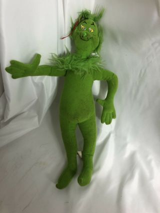 Nanco How The Grinch Stole Christmas Plush Dr Seuss 2000 Stuffed Toy Universal