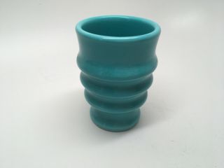 (1) Metlox Poppy Trail Series 200 California Pottery Aqua Coffee Mug -