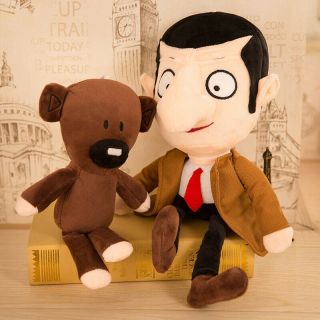 Toy Figures Cartoon Mr.  Bean Teddy Bears Cute Plush Gift Halloween / Christmas