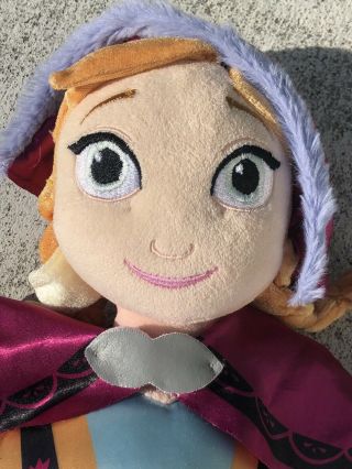 Disney’s Frozen Anna Stuffed Plush Princess ragdoll Doll Large 28” Tall 2ft, 2