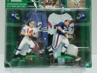 Y.  A.  TITTLE / SAM HUFF Starting Lineup SLU 1998 NFL Classic Doubles Figures 3