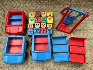 Vintage 1974 Set Of Accessories For The Playskool Familiar Places Holiday Inn