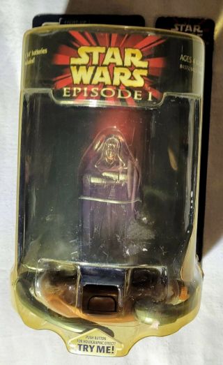 Darth Maul Holograph Action Figure Lights Up 1999 Star Wars Electronic Episode 1