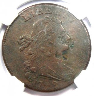 1798 Draped Bust Large Cent 1c - Certified Ngc Xf Details (ef) - Rare Coin