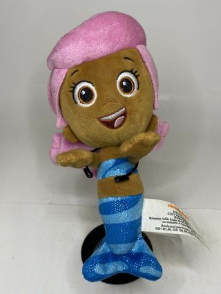 2019 Bubble Guppies 8” Plush Molly Fisher Price Nickelodeon Channel Mermaid Baby