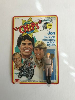 Vintage Chips California Highway Patrol Jon Figure By Mego 1977