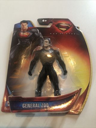 Dc Superman Man Of Steel General Zod 3.  75 Figure