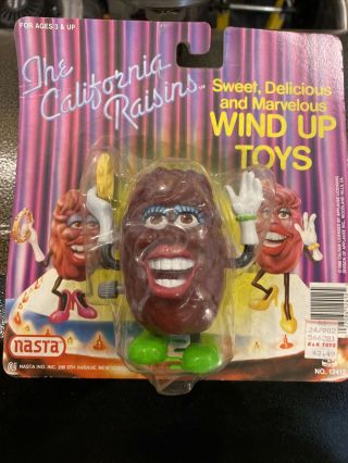 Vintage 1988 California Raisins Wind Up Toy By Nasta Moc