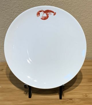 Studio Nova Lobster Red Salad Plate Y0723 8 - 1/4 " - One (1) Plate