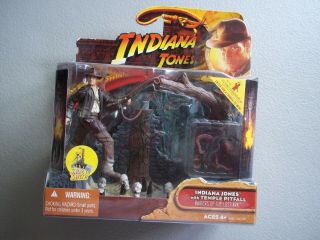 2008 Temple Pitfall Indiana Jones 3 3/4 Action Figure By Hasbro /
