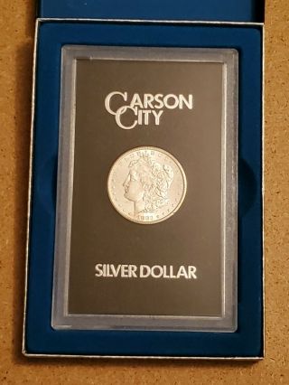Gsa Hoard 1883 - Cc Morgan Silver Dollar With & 90 Silver Coin - Cc