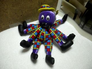 2003 The Wiggles Henry The Octopus 8 " Beanbag Stuffed Animal Plush Toy Doll