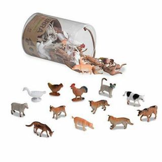 Terra By Battat – Farm Animals – Assorted Miniature Farm Animal Toy Figures For