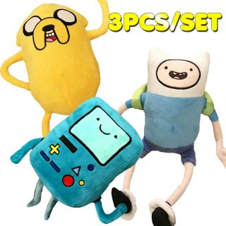 Adventure Time Finn Jake Bmo Plush Doll Kids Toy Gifts Toys Soft Stuffed Animal
