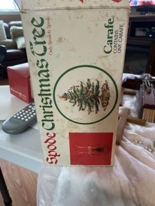 Spode Christmas Tree Carafe