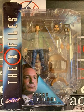 Agent Fox Mulder The X Files Diamond Select 7 " Action Figure (box Not)