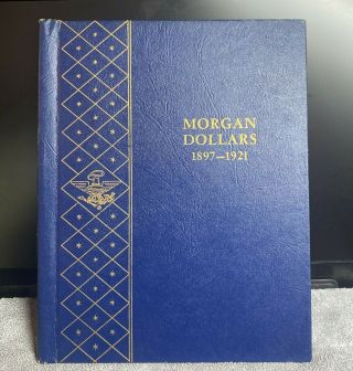 Partial Album Of Morgan Dollars (1897 - 1921),  12 Coins