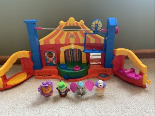 Fisher Price Little People Big Top Circus Playset 2005 With With 4 Figures