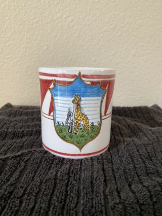 Palio Di Siena Contrade Coffee Giraffa Mug - Italian Ceramic