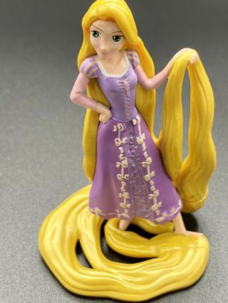 Disney Store Rapunzel Tangled 3” Princess Figurine Cake Topper Toy