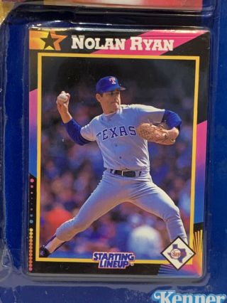 NOLAN RYAN RANGERS 1992 MLB Baseball Starting Lineup SLU Figure 2