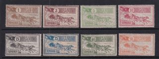 Romania Stamps Sc 158 - 165 Mlh/mh