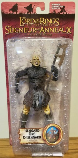 Isengard Orc With Axe Lord Of The Rings The Two Towers